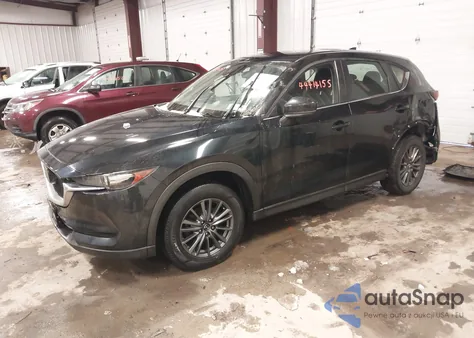2021 Mazda Cx-5 Sport из США, поврежденный, VIN JM3KFBBM7M0333960